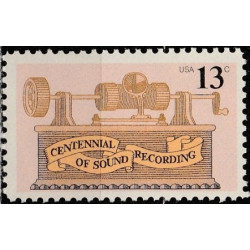 United States stamps (1977) for sale. Sound recording