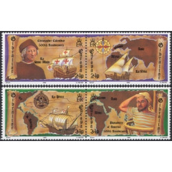 Gibraltaro pašto ženklai (1992). Amerikos atradimas