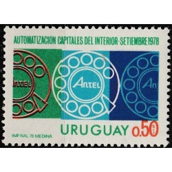 Uruguay stamps (1978) for sale. Telephone