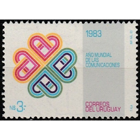 Uruguay stamps (1983) for sale. International year of telecommunications