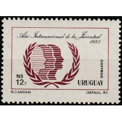 Urugvajaus pašto ženklai (1985). Tarptautiniai metai ir datos