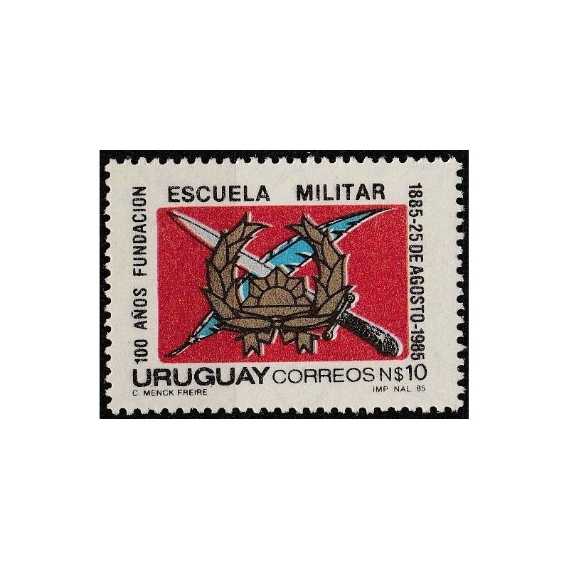 Urugvajaus pašto ženklai (1985). Universitetai ir mokyklos