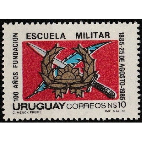 Urugvajaus pašto ženklai (1985). Universitetai ir mokyklos