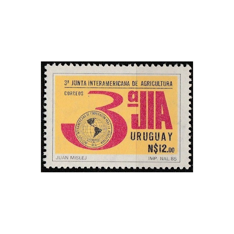 Uruguay stamps (1986) for sale. Agriculture, food industry