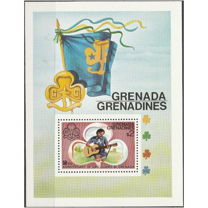 Grenados ir Grenadinų pašto ženklai (1976). Skautai