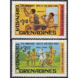 Grenados ir Grenadinų pašto ženklai (1982). Skautai