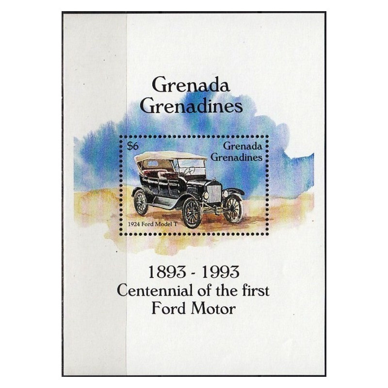Grenada Grenadines stamps (1993) for sale. Centennial of the Ford Motor