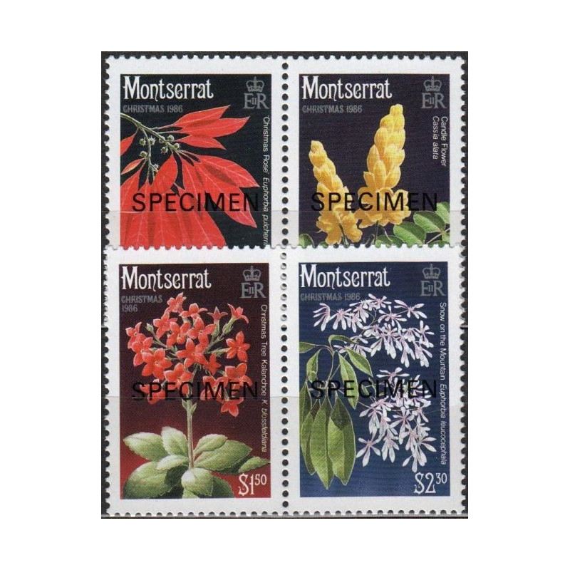 Montserrat stamps (1986) for sale. Christmas