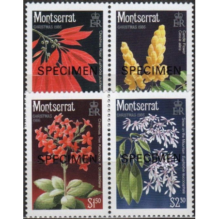 Montserrat stamps (1986) for sale. Christmas