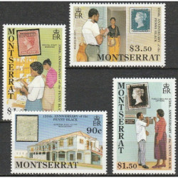 Montserrat stamps (1990) for sale. Stamps on stamps