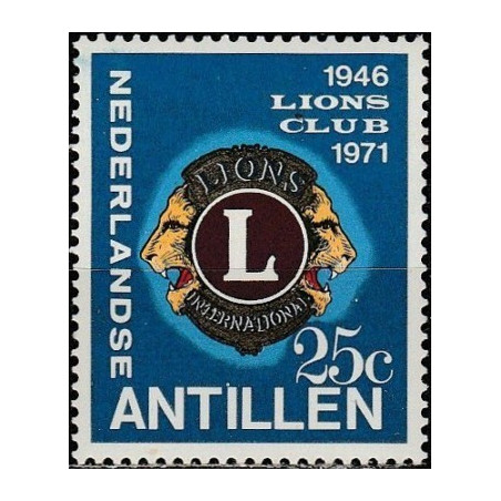 Nyderlandų Antilų pašto ženklai (1971). LIONS klubų asociacija