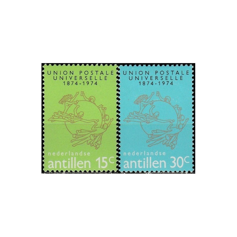 Nyderlandų Antilai 1974. Pasaulinei pašto sąjungai 100 metų