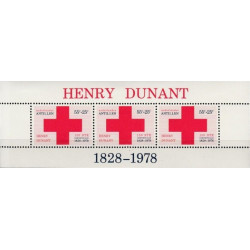 Netherlands Antilles stamps (1978) for sale. Red Cross (Henry Dunant)