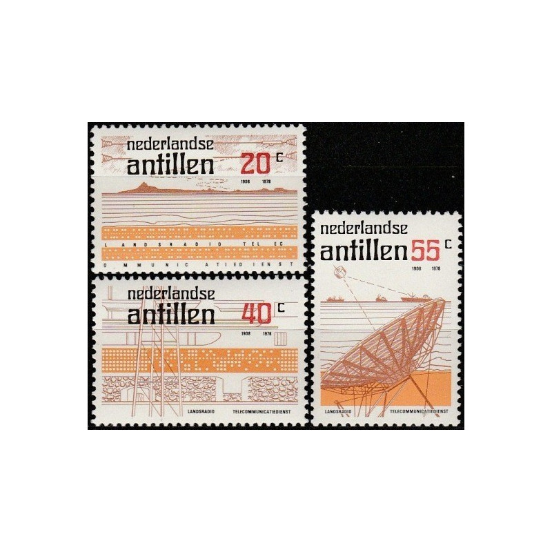 Nyderlandų Antilų pašto ženklai (1978). Telekomunikacijos
