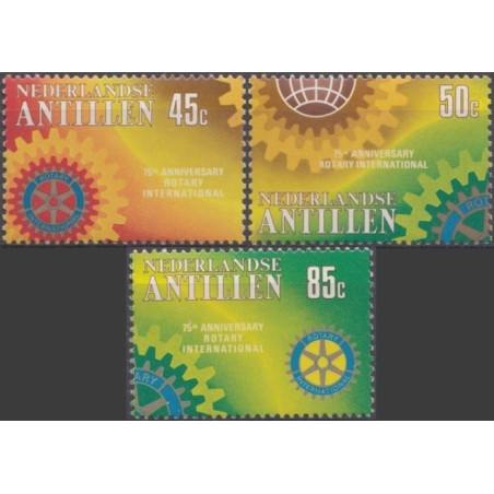 Nyderlandų Antilų pašto ženklai (1980). Rotary International