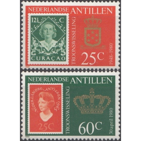 Netherlands Antilles stamps (1980) for sale. Queen of Netherlands