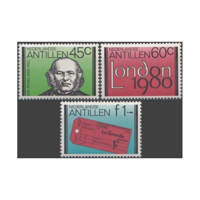 Netherlands Antilles stamps (1980) for sale. Philatelic exhibition