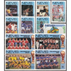 Nevio pašto ženklai (1986). FIFA Pasaulio taurė Meksikoje
