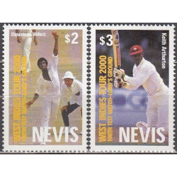 Nevis stamps (2000) for sale. Cricket