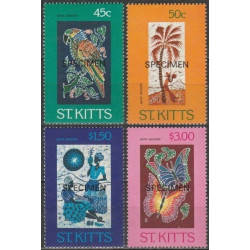 Sent Kitso pašto ženklai (1984). Tradiciniai rankdarbiai