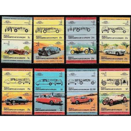 St.Vincent and Grenadines stamps (1984) for sale. Vintage cars (specimens)