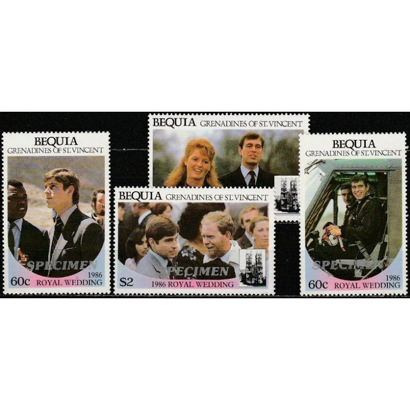 St.Vincent and Grenadines stamps (1986) for sale. Royal families