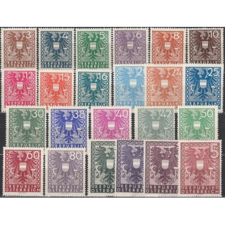 Austria stamps (1945) for sale. Coats of arms