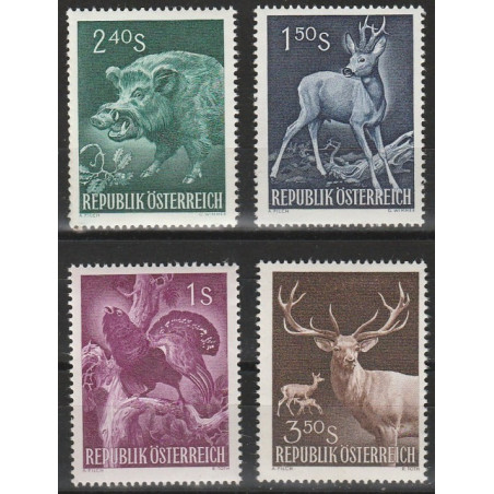 Austria stamps (1959) for sale. Hunting (Game animals)