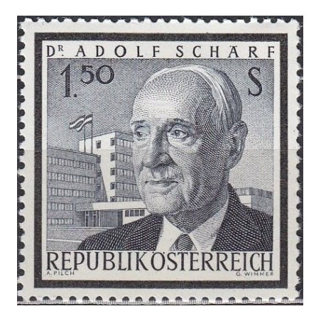 Austrijos pašto ženklai (1965). Prezidentas