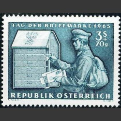 Austrijos pašto ženklai (1965). Pašto ženklo diena
