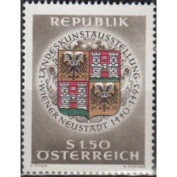 Austrijos pašto ženklai (1966). Viduramžių Vienos kultūros paroda