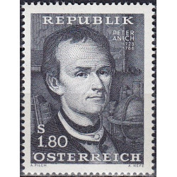 Austrijos pašto ženklai (1966). Kartografas