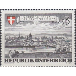 Austrijos pašto ženklai (1967). Vienos architektūra