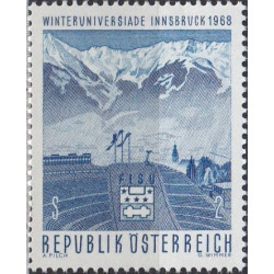 Austrijos pašto ženklai (1968). Žiemos universiada