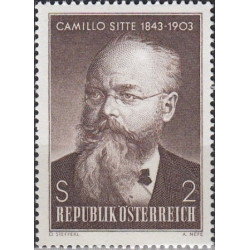 Austrijos pašto ženklai (1968). Architektas