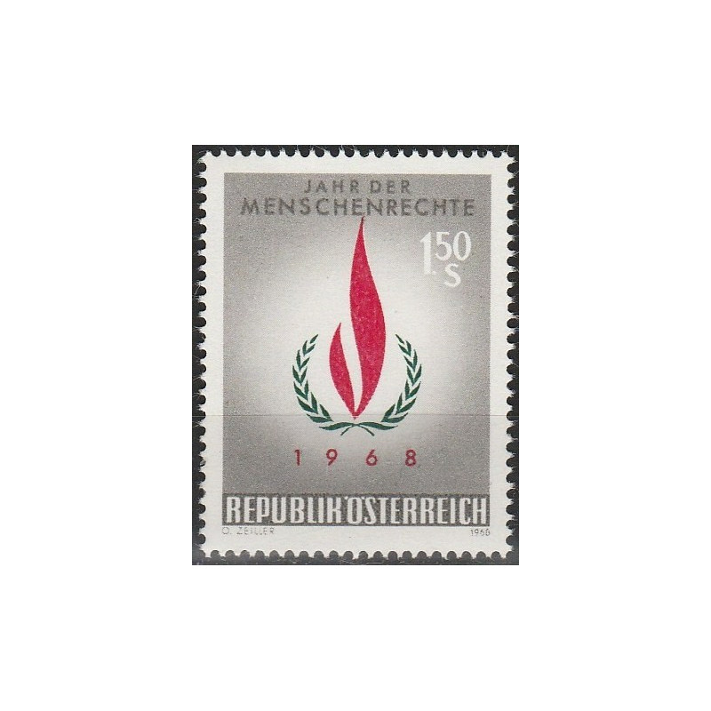 Austria stamps (1968) for sale. Human rights