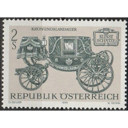 Austrijos pašto ženklai (1972). Karieta