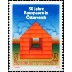 Austrijos pašto ženklai (1975). Statybos