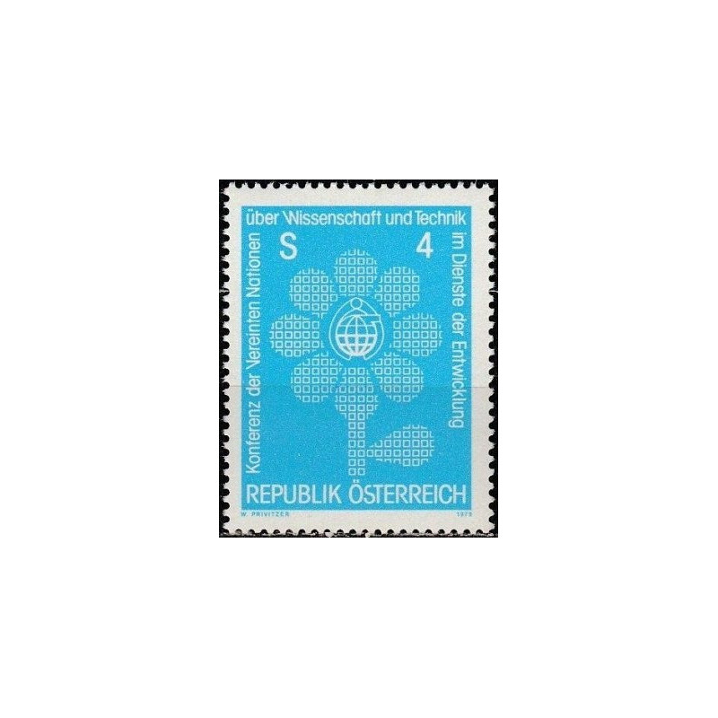 Austrijos pašto ženklai (1979). Mokslas ir technika