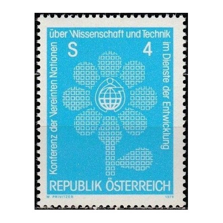 Austrijos pašto ženklai (1979). Mokslas ir technika