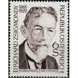 Austrijos pašto ženklai (1979). Nobel premijos laureatas (chemija)