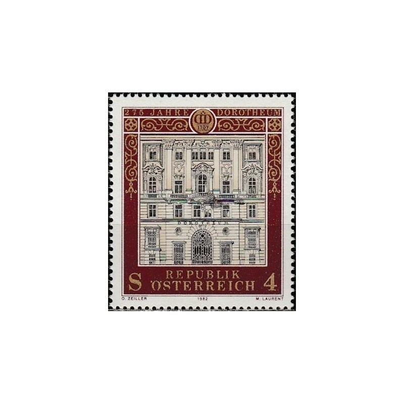 Austrijos pašto ženklai (1982). Architektūra