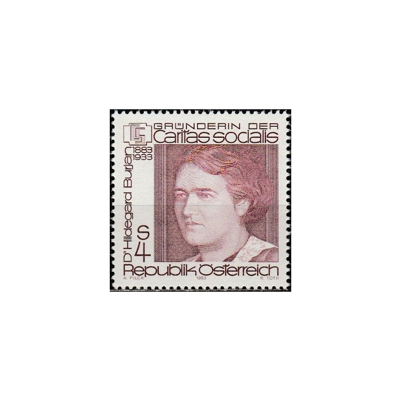 Austria stamps (1983) for sale. Founder of Caritas socialis