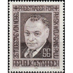 Austrijos pašto ženklai (1983). Nobel premijos laureatas (fizikas)