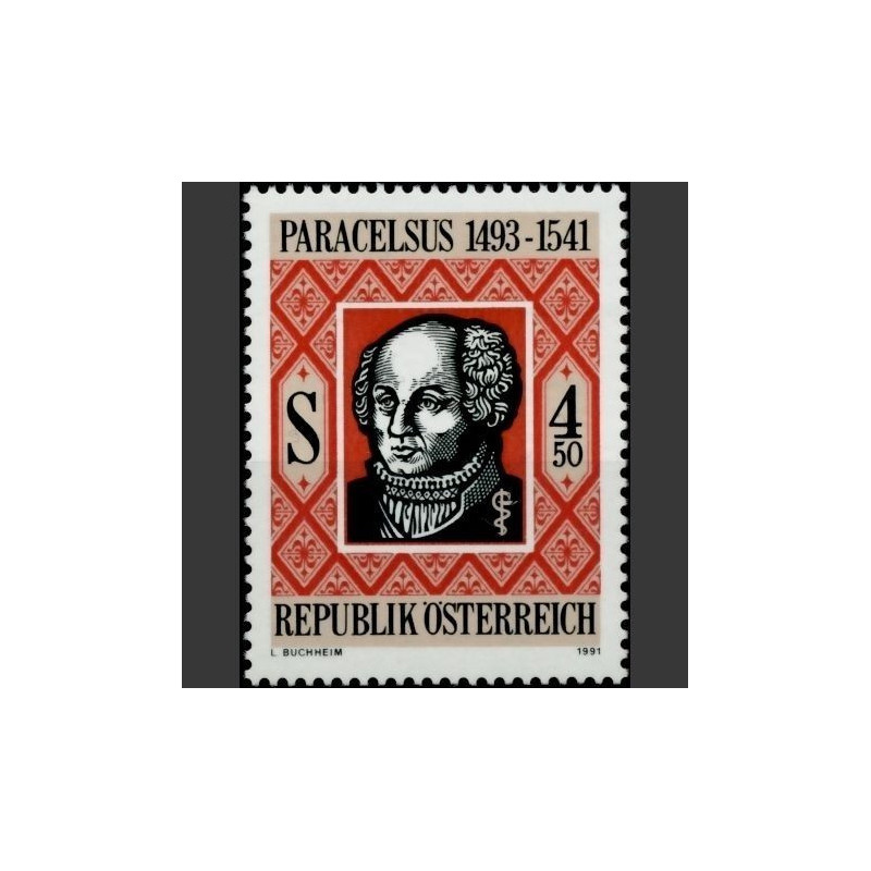 Austria stamps (1991) for sale. Famous medical people