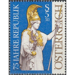 Austrijos pašto ženklai (1993). Respublikai 75 metai