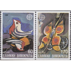 Graikijos pašto ženklai (1989). Vaikų žaidimai