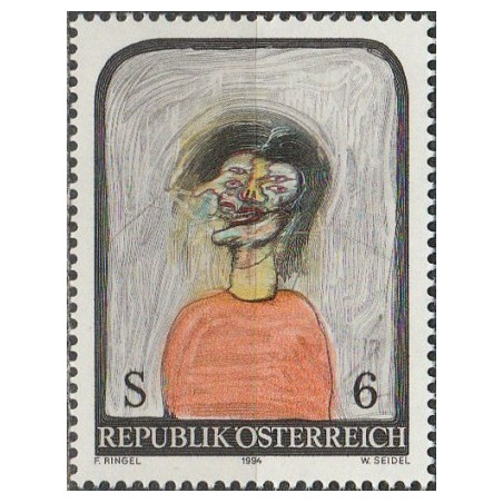 Austrijos pašto ženklai (1994). Modernusis menas