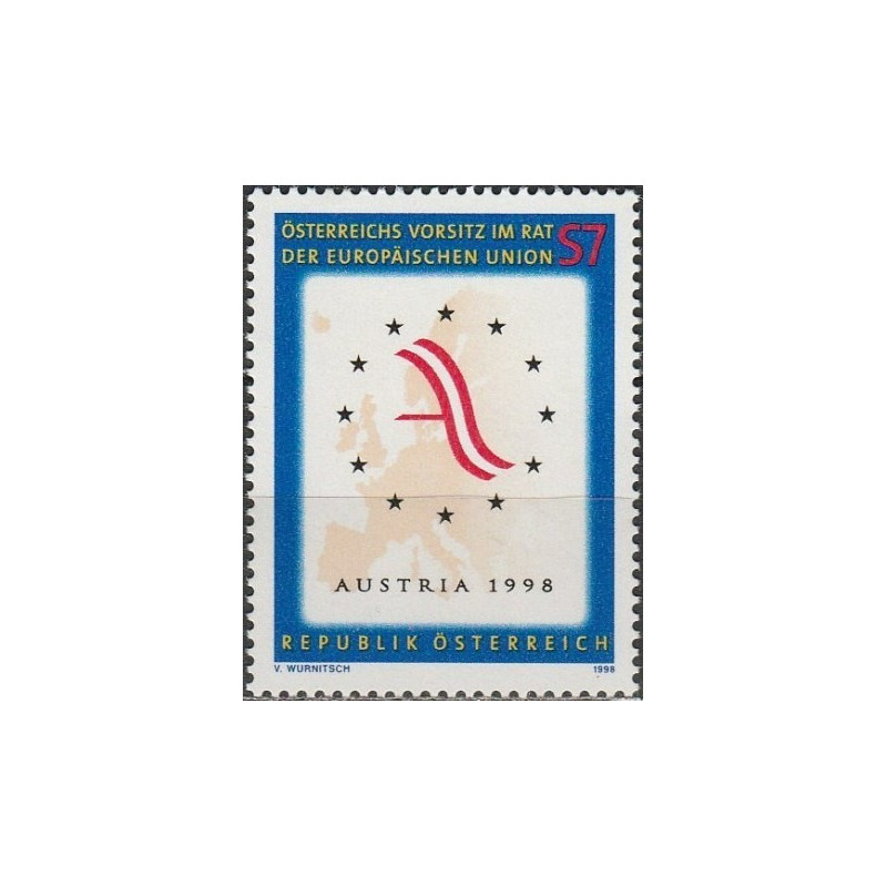 Austria stamps (1998) for sale. European Council