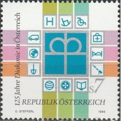Austrijos pašto ženklai (1999). Profesijos (bažnyčios patarnautojai)